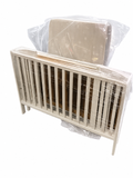 Dream On Me Folding Crib with Mattress – Fully Assembled